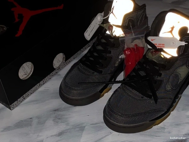 Cheap LUCY CT8480-001 Jordan 5 Air Off-White Black x 0825
